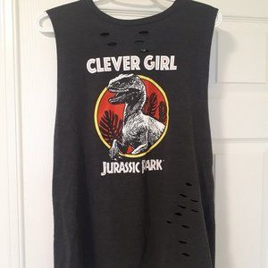 Jurassic Park sleeveless top